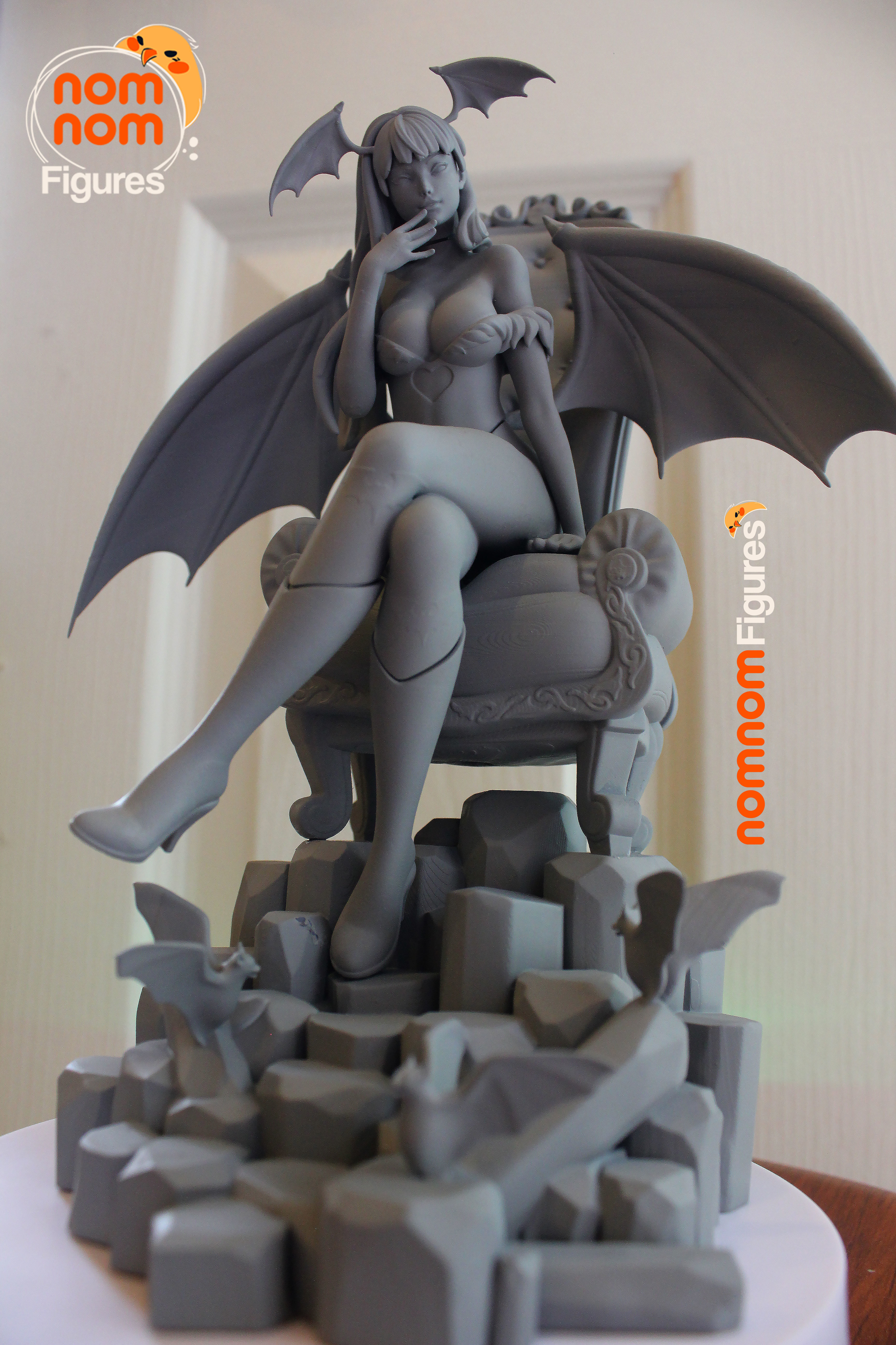 Morrigan Aensland - Version 1 and 2 3D print model_5