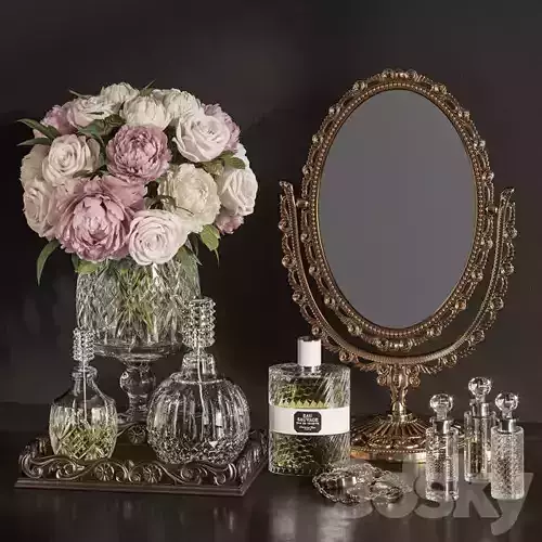 DECORATIVE SET 19 Classic Mirror decoration