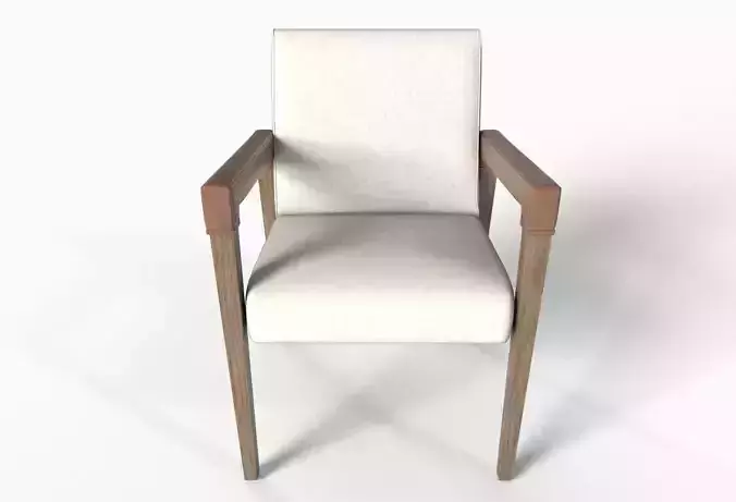 Arm chair white