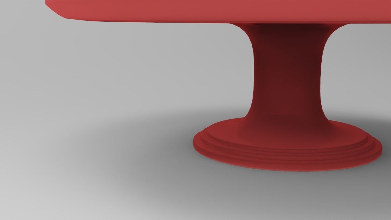 Cake Bell 3D Model Low-poly 3D model_3