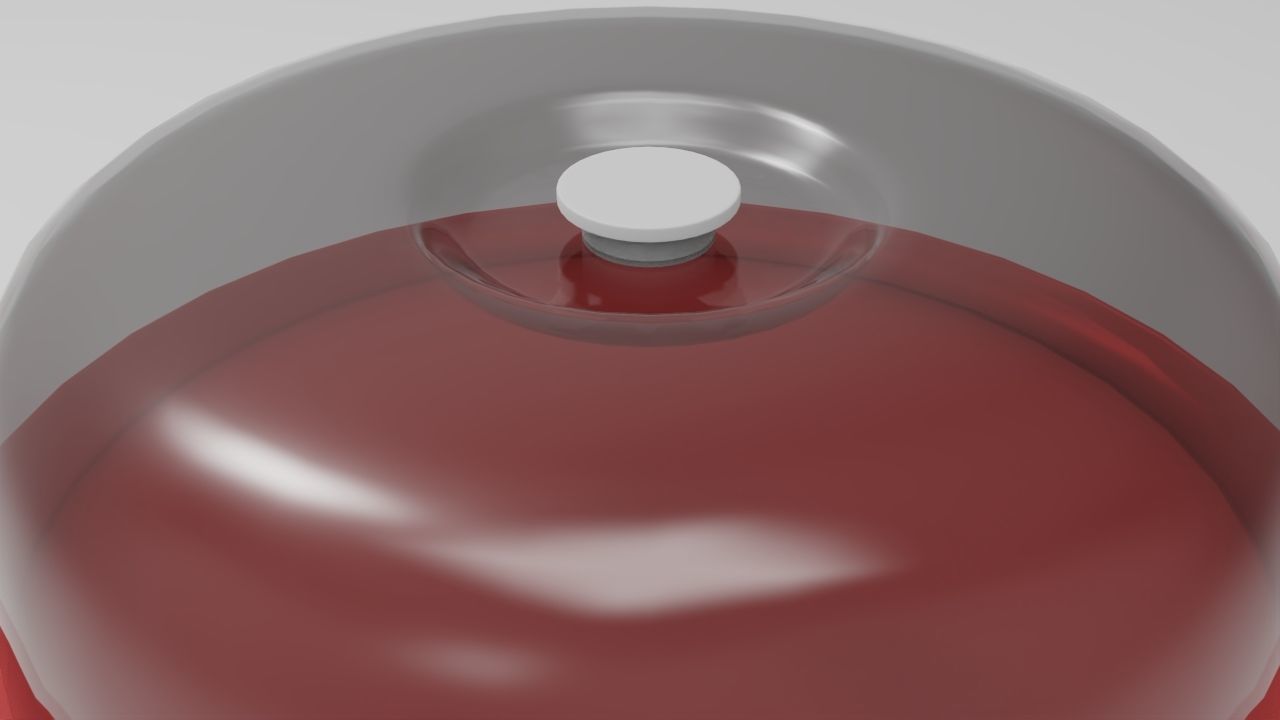 Cake Bell 3D Model Low-poly 3D model_4