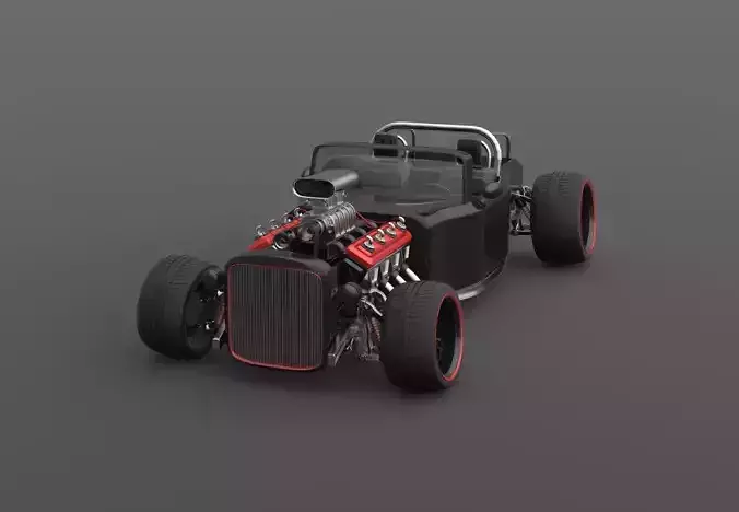 RAT ROD 3D model
