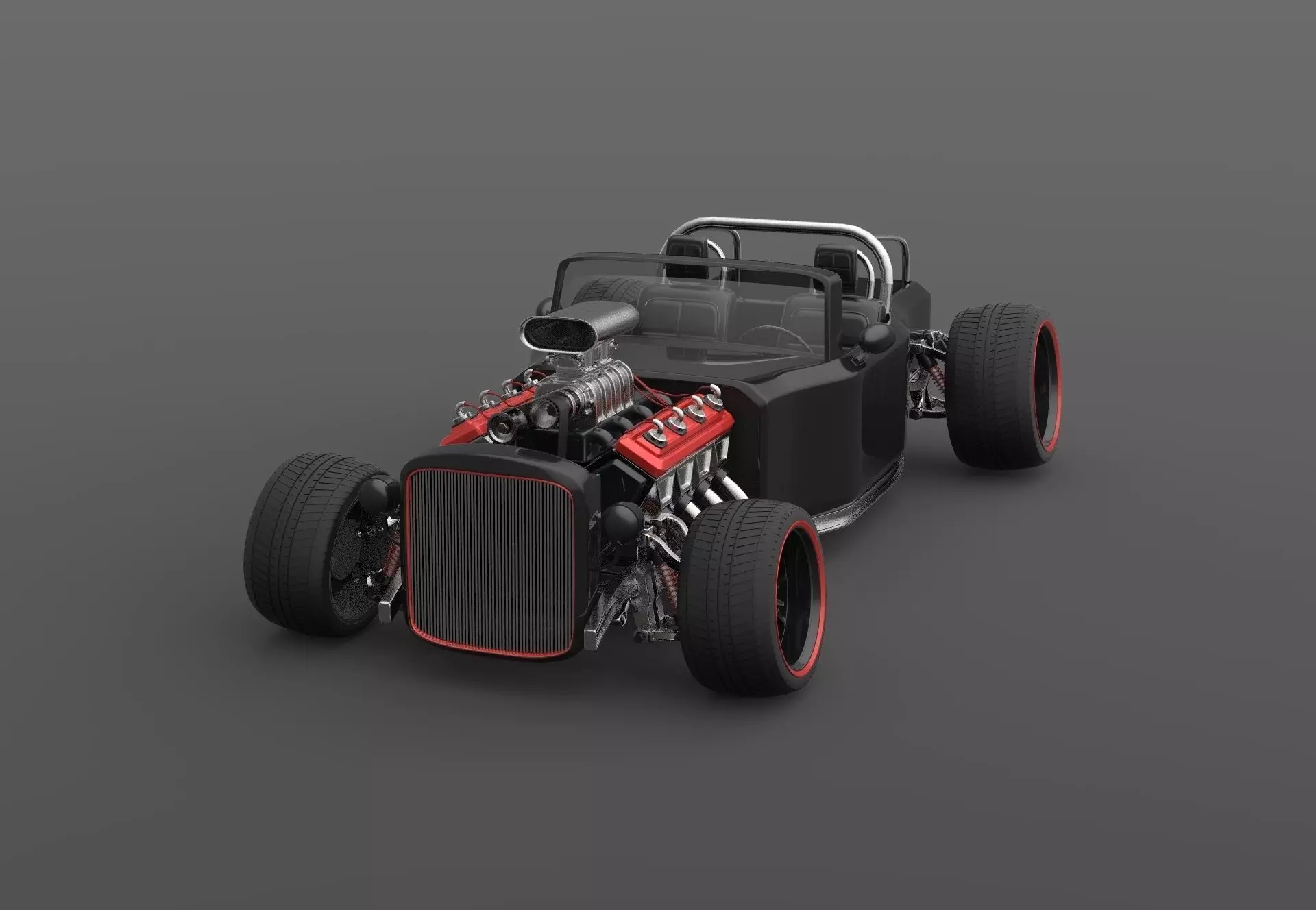 RAT ROD 3D model_0