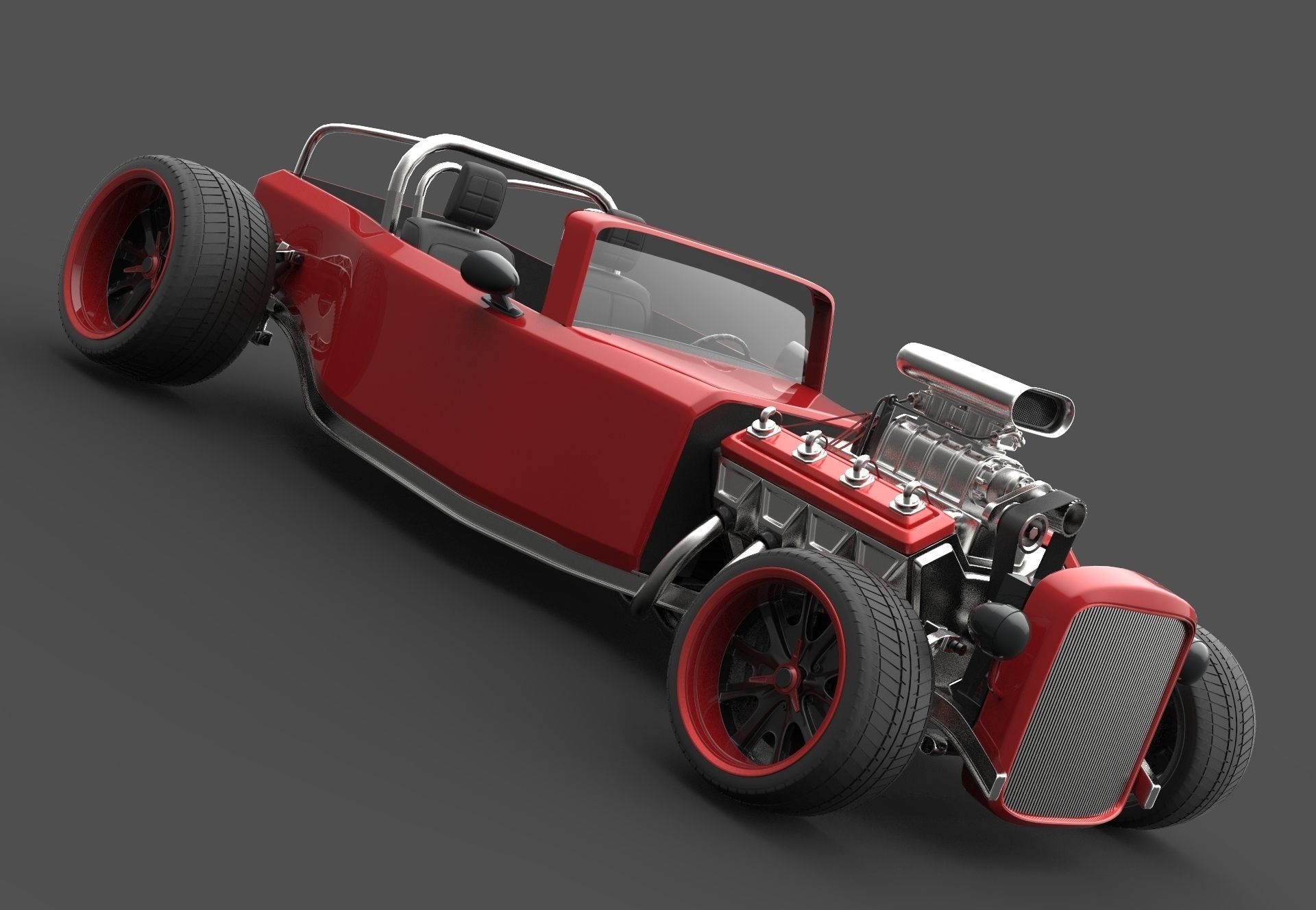RAT ROD 3D model_3