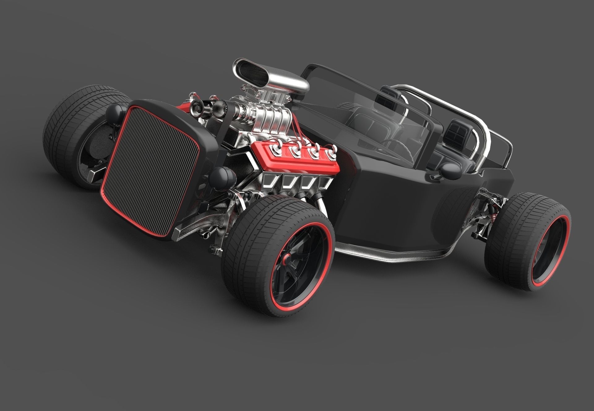 RAT ROD 3D model_1