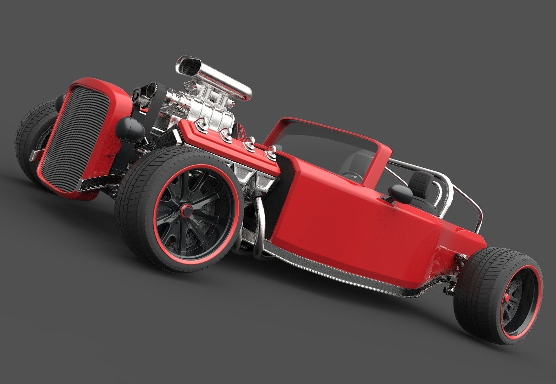 RAT ROD 3D model_2