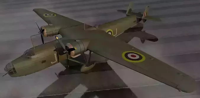 Handley Page HP-54 Harrow Mk-2 3D model