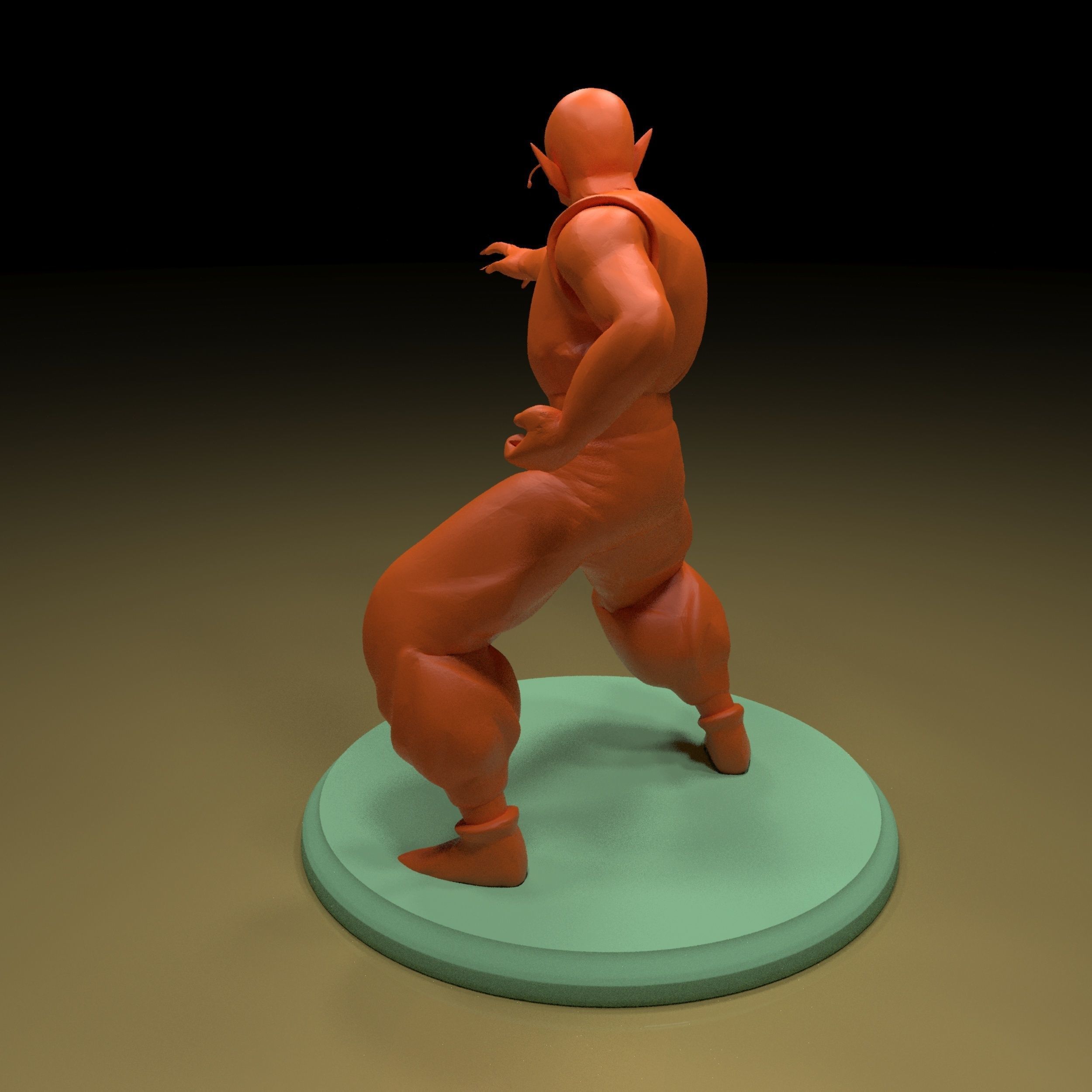 Piccolo DragonBall Z 3d 3D print model_3