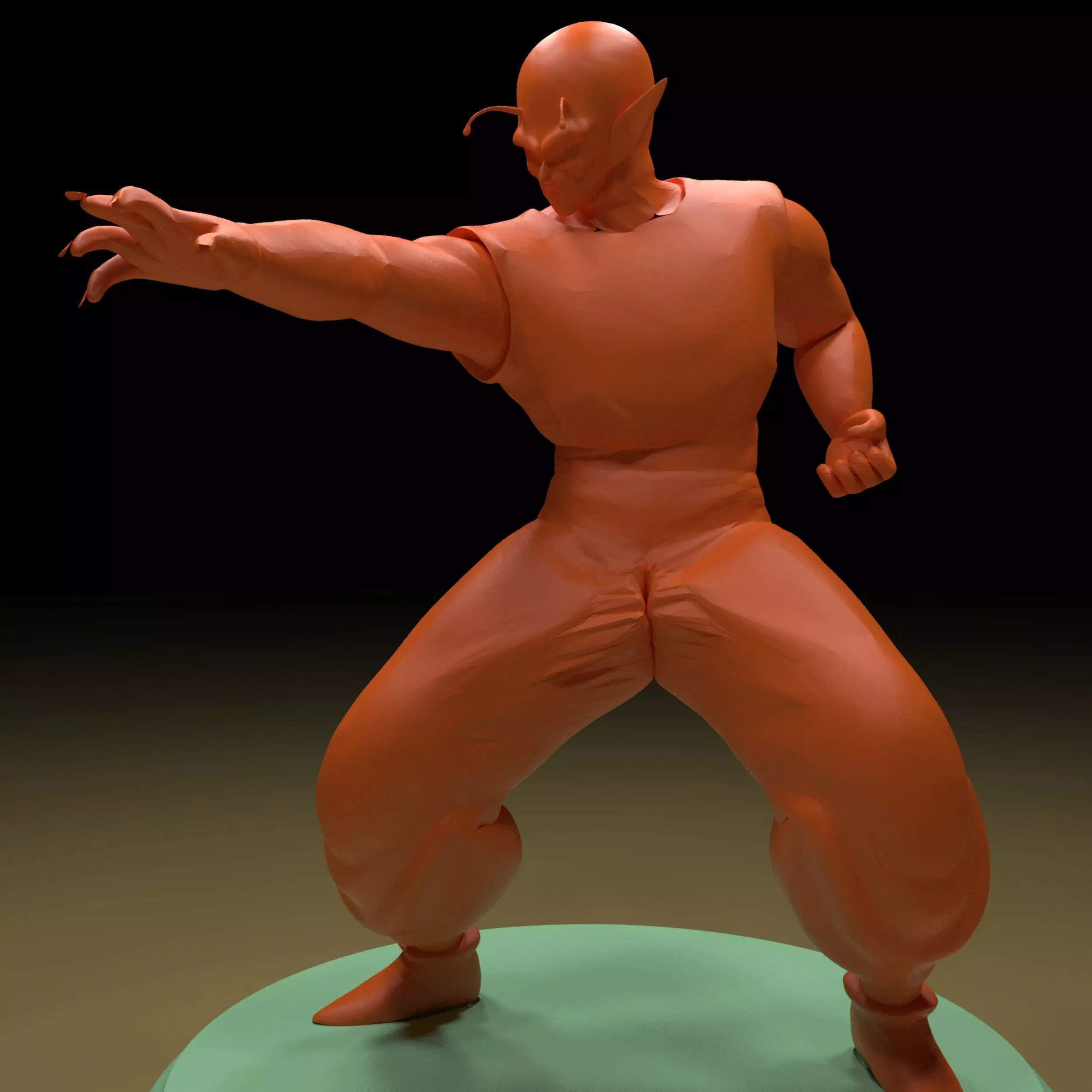 Piccolo DragonBall Z 3d 3D print model_0