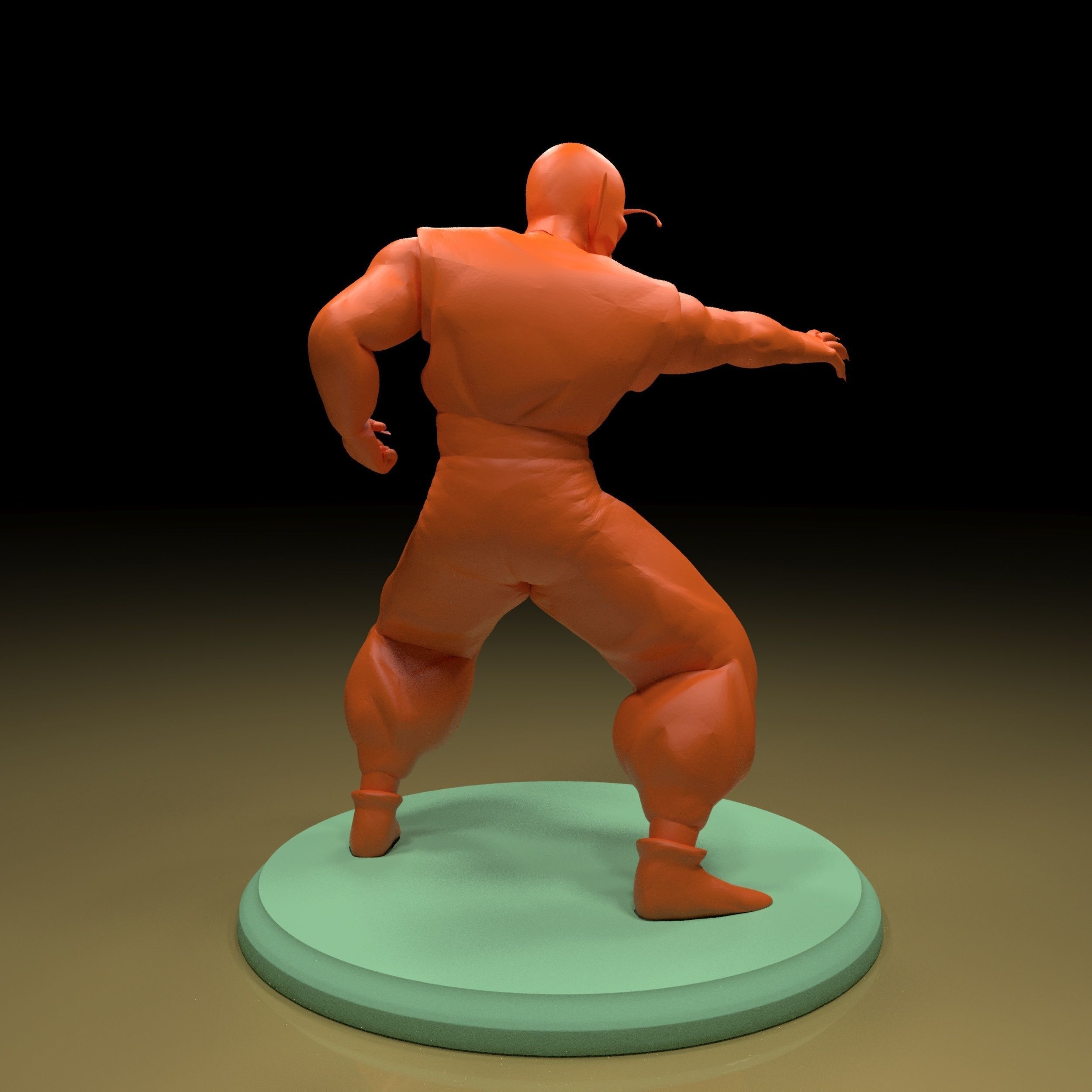 Piccolo DragonBall Z 3d 3D print model_4