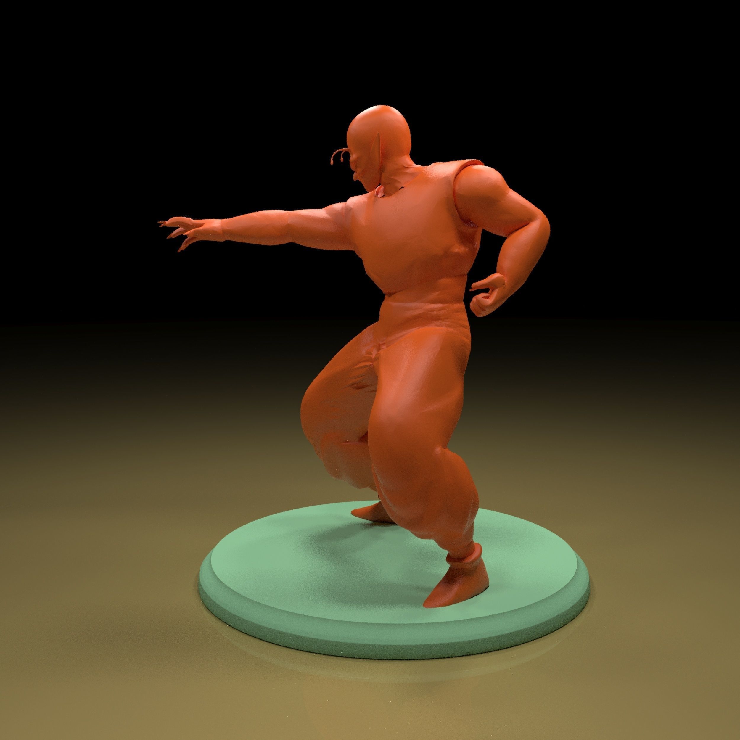 Piccolo DragonBall Z 3d 3D print model_2