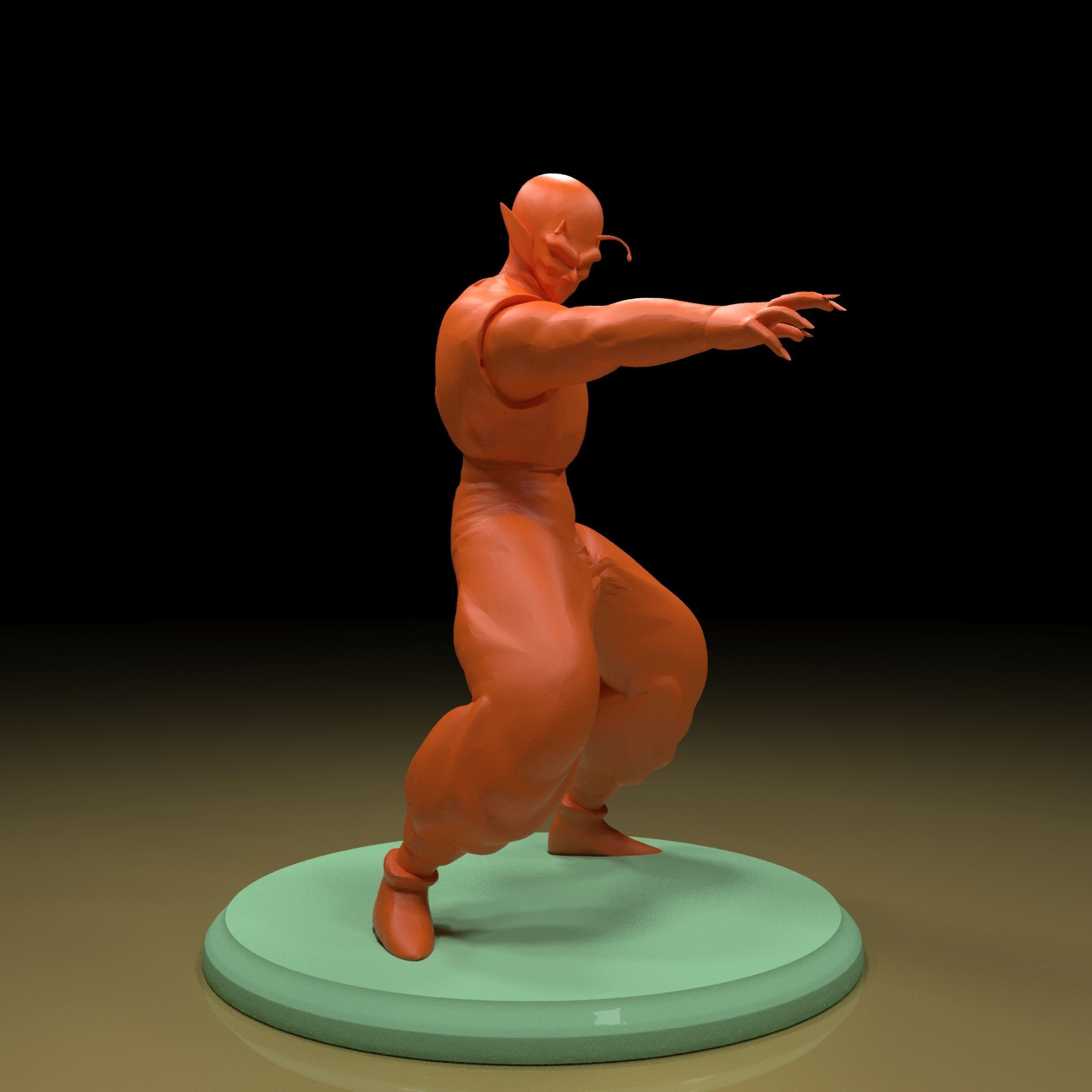 Piccolo DragonBall Z 3d 3D print model_5