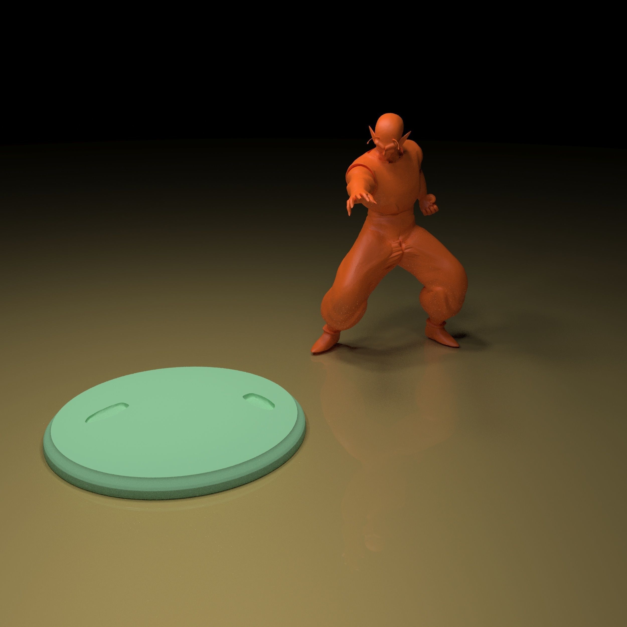 Piccolo DragonBall Z 3d 3D print model_8