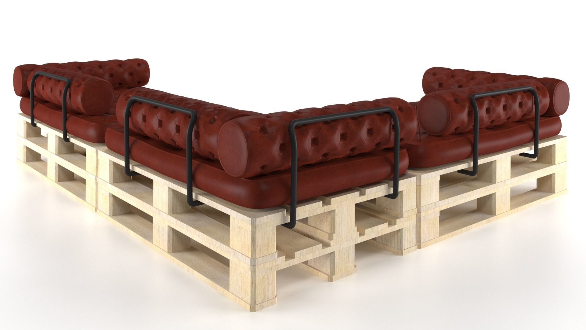 Palette Sofa 3D model_4
