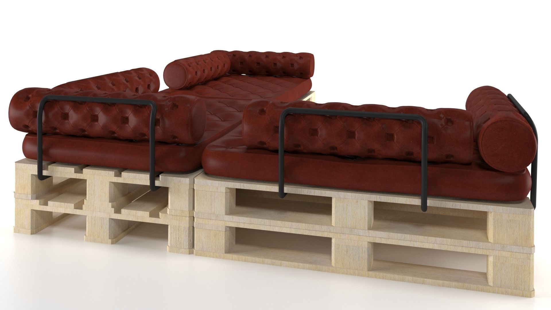 Palette Sofa 3D model_5