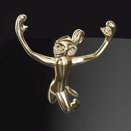 3D-Monkeys 243 3D print model