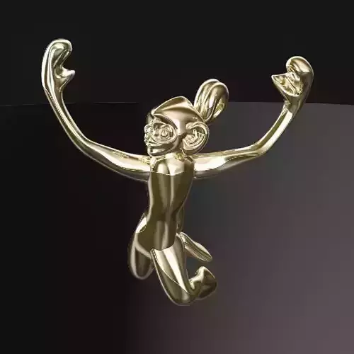 3D-Monkeys 243 3D print model