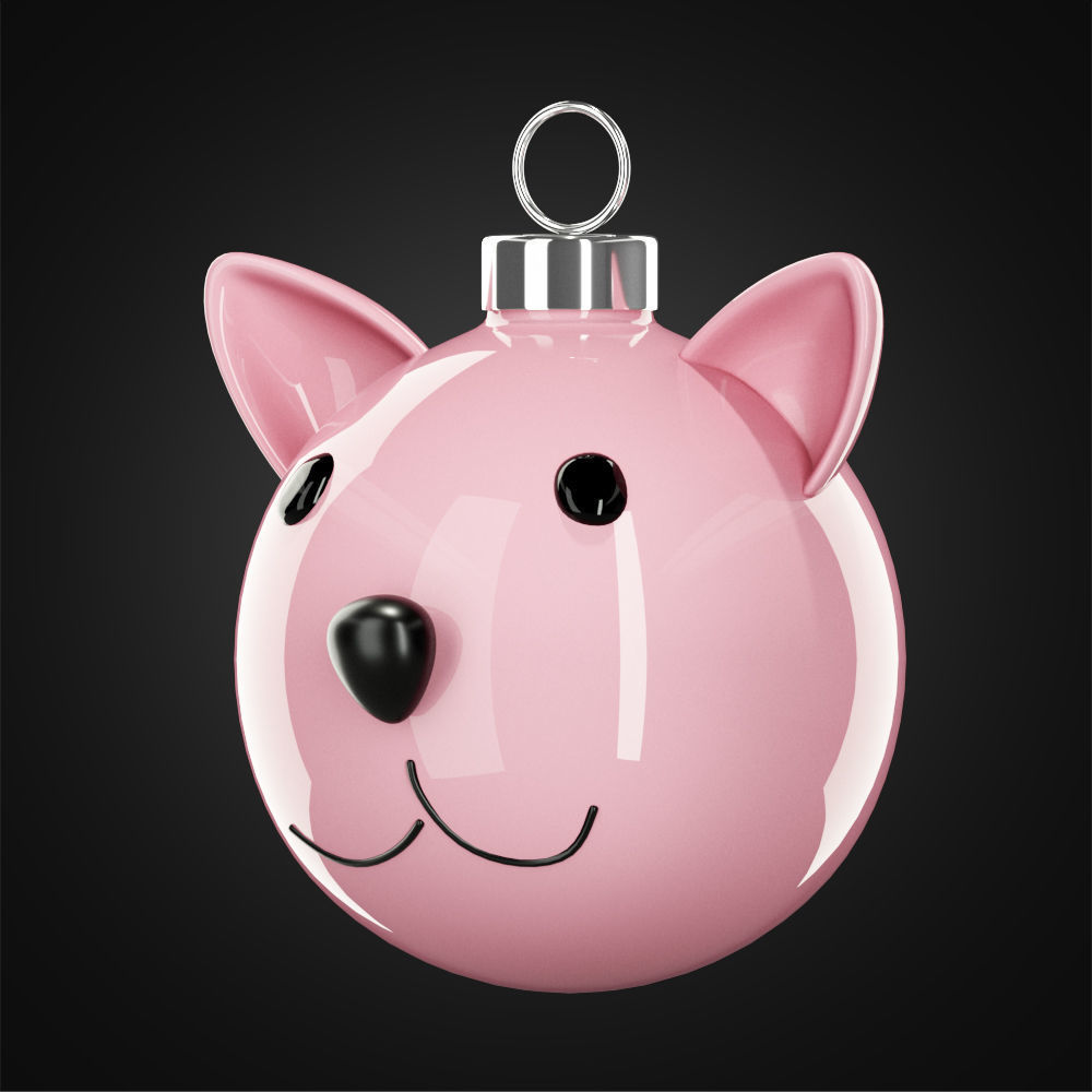 Baubles collection 01 3D model_3