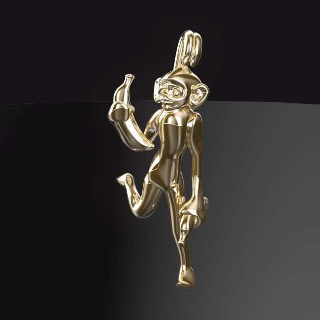 3D-Monkeys 244 3D print model_1