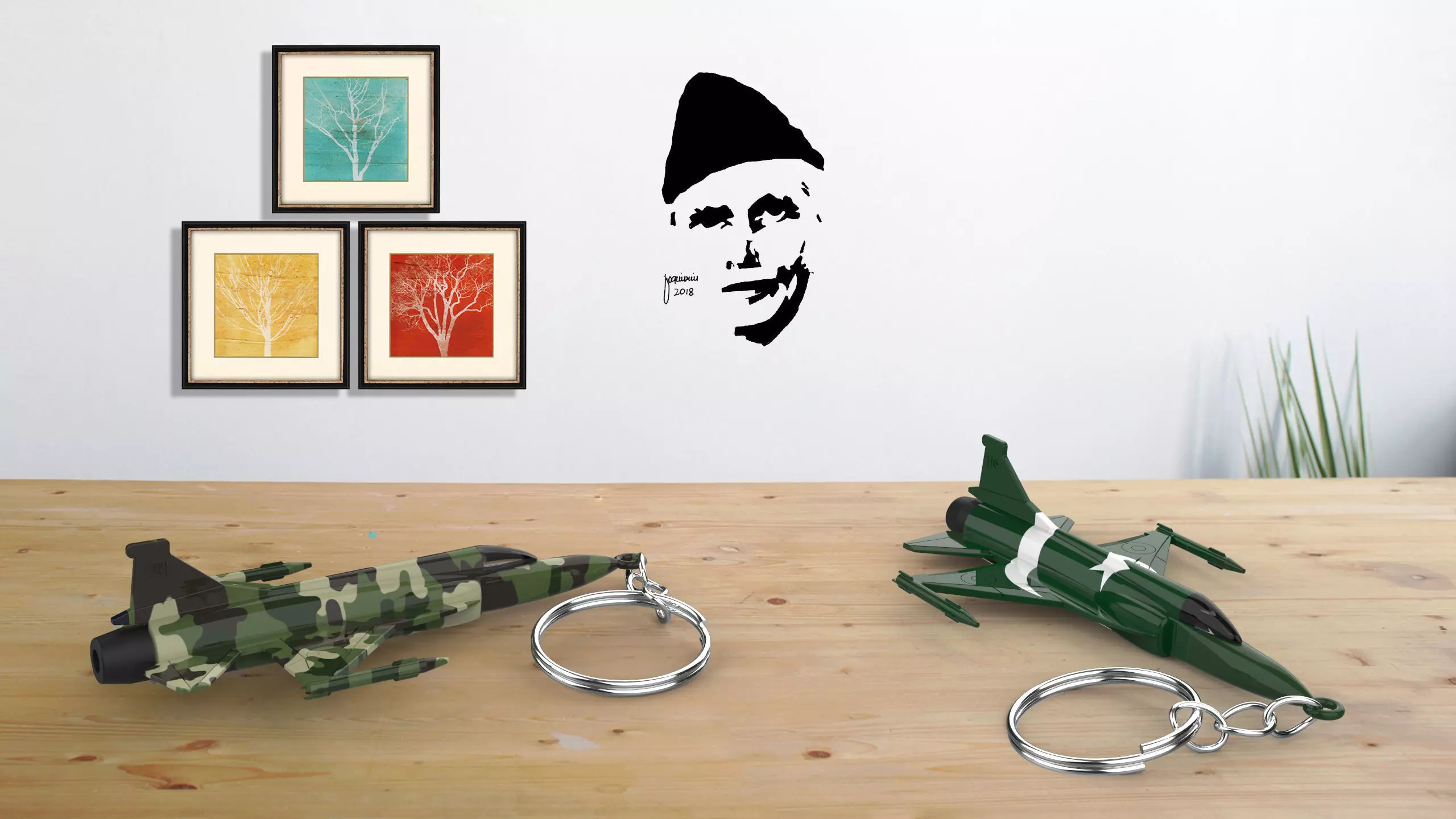 JF 17 Airplane Model 3D print model_0