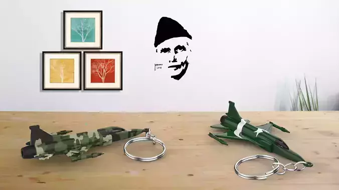 JF 17 Airplane Model