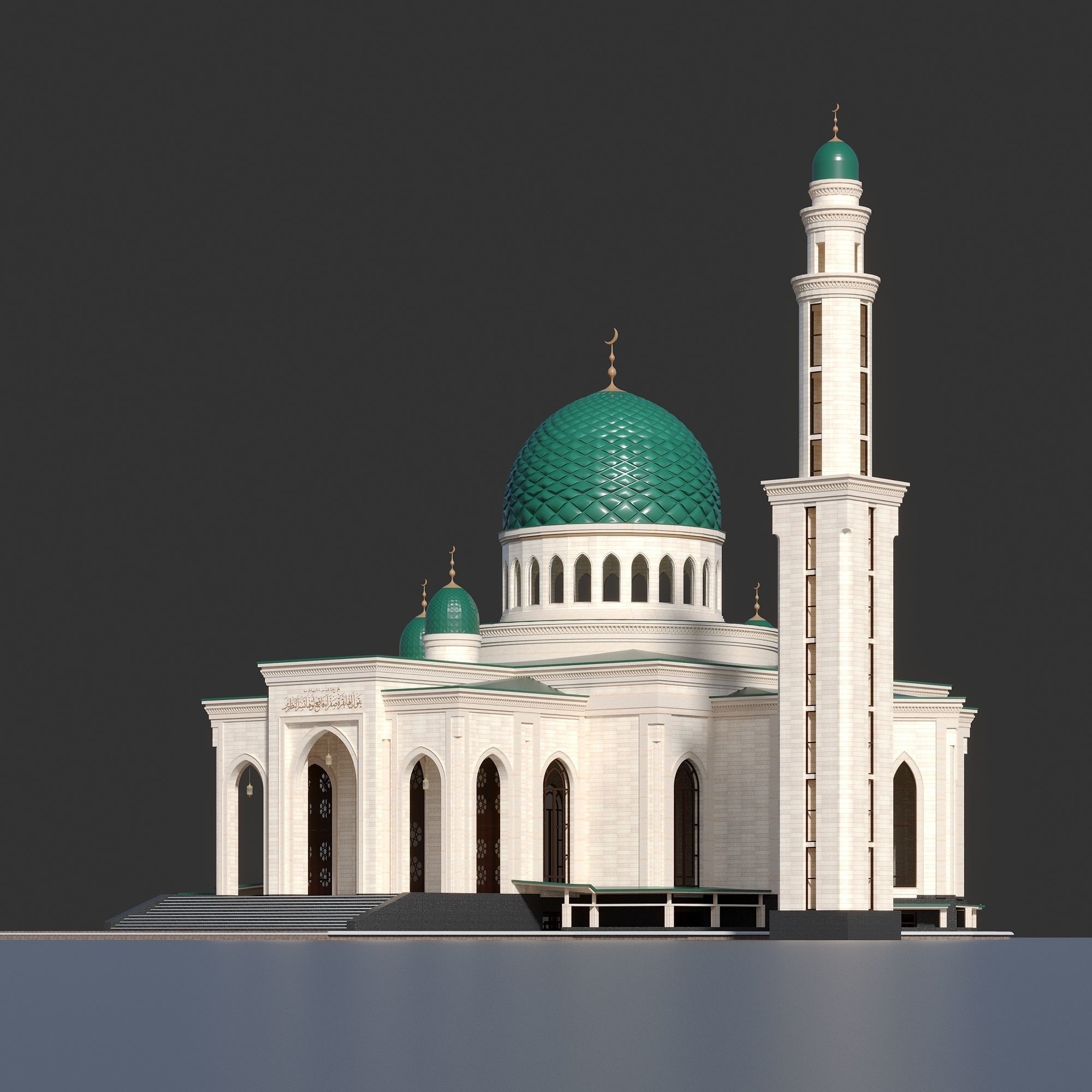 MOSQUE ID001 3D model_4