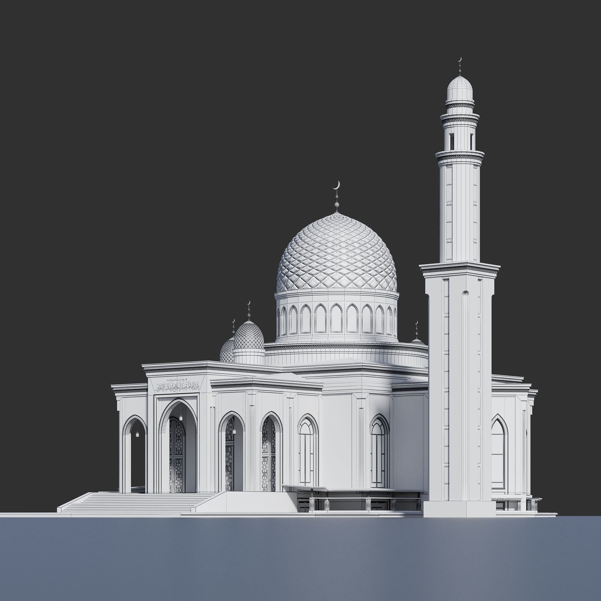 MOSQUE ID001 3D model_5