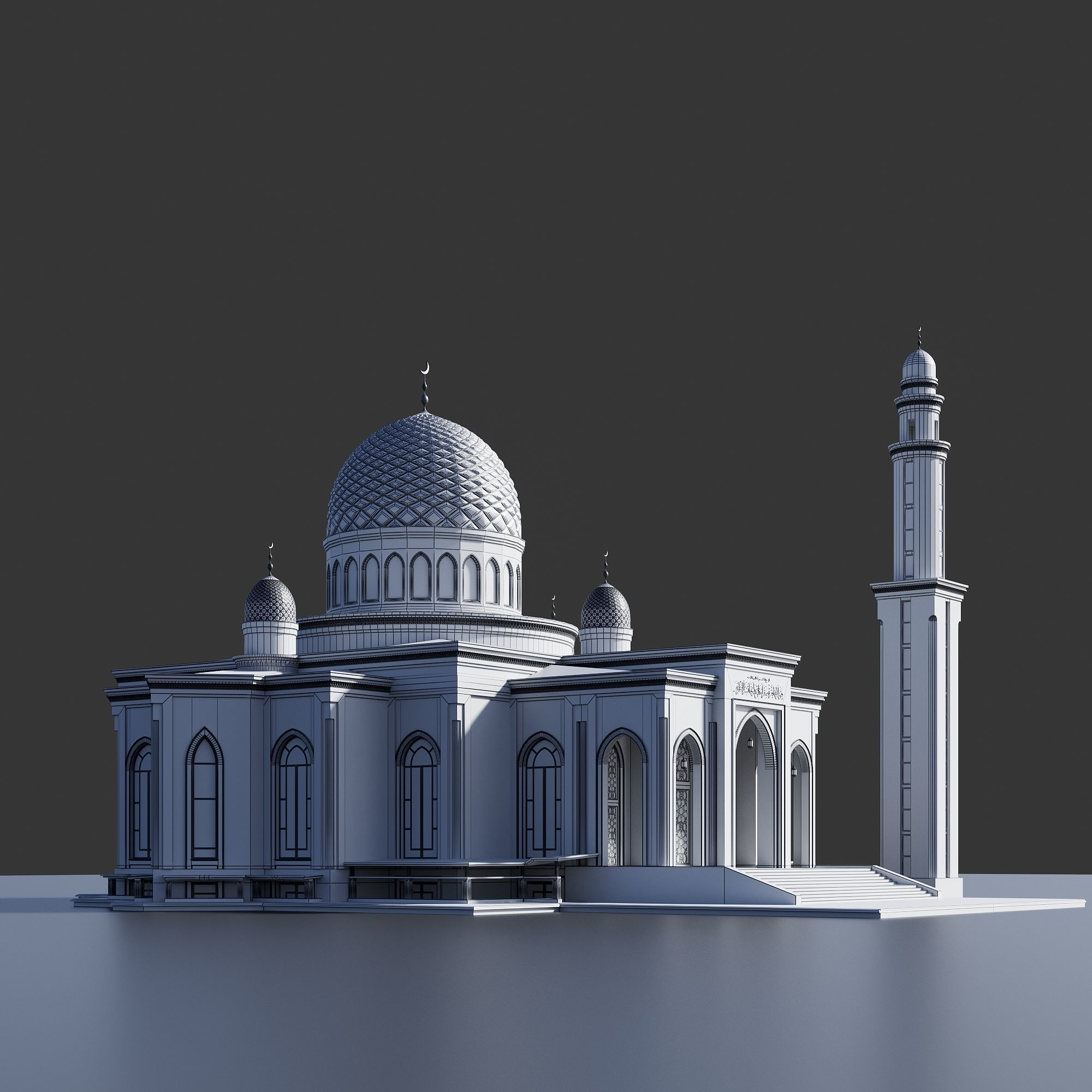 MOSQUE ID001 3D model_1