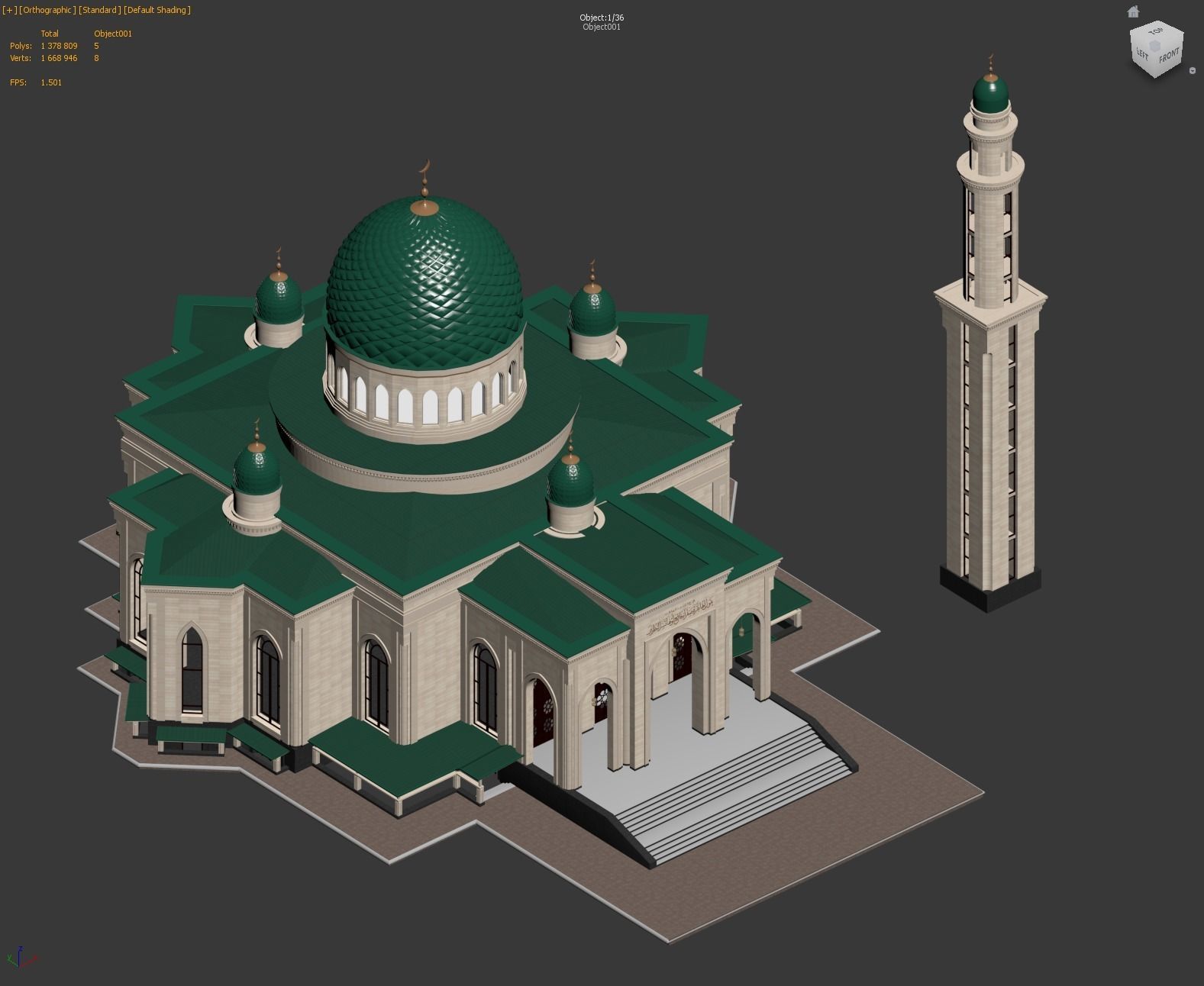 MOSQUE ID001 3D model_6