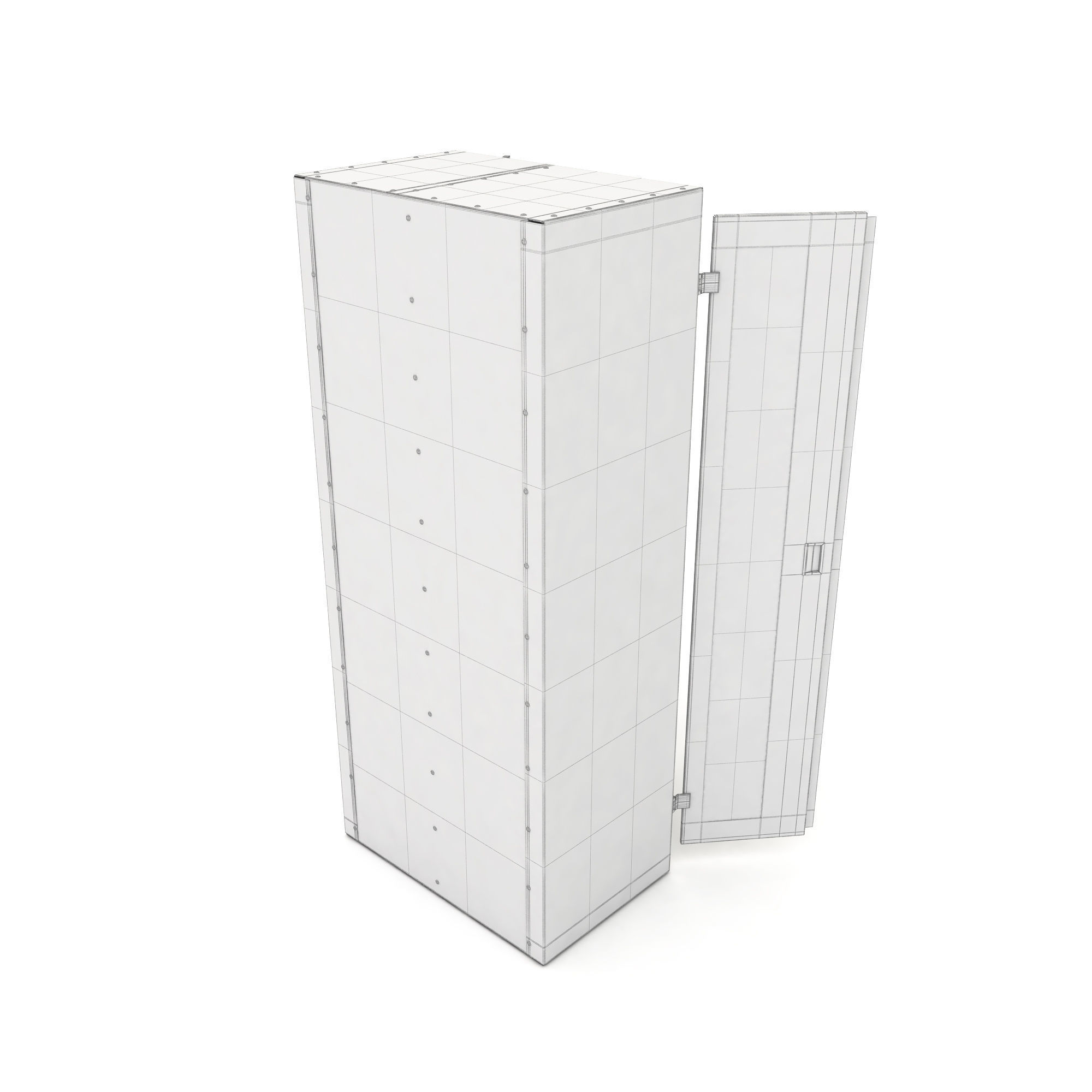 Tool cabinet 3D model_8