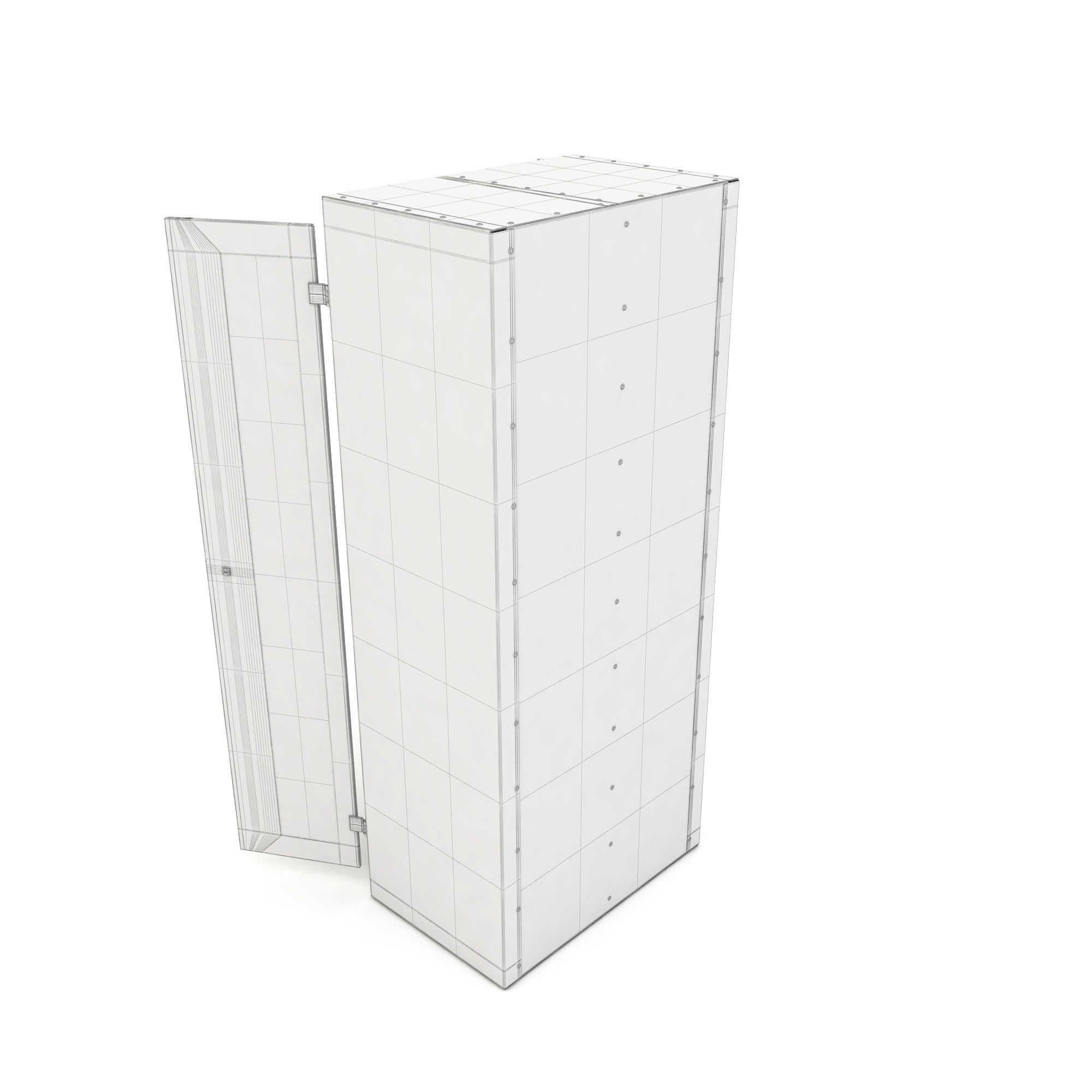 Tool cabinet 3D model_6