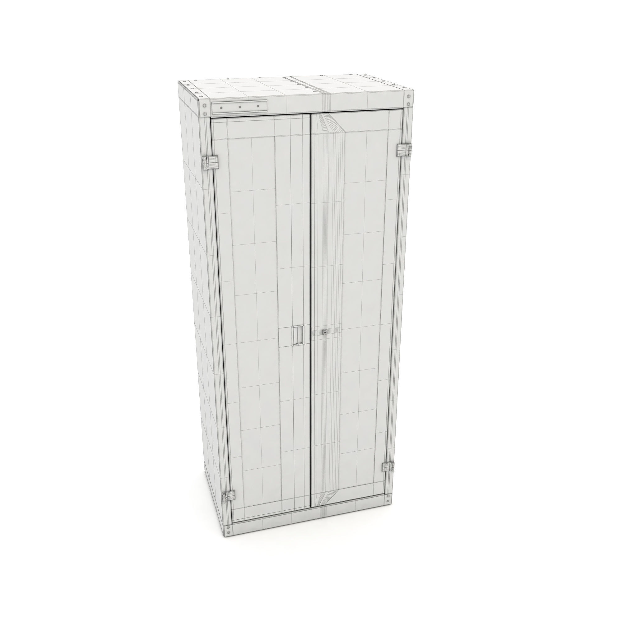 Tool cabinet 3D model_17