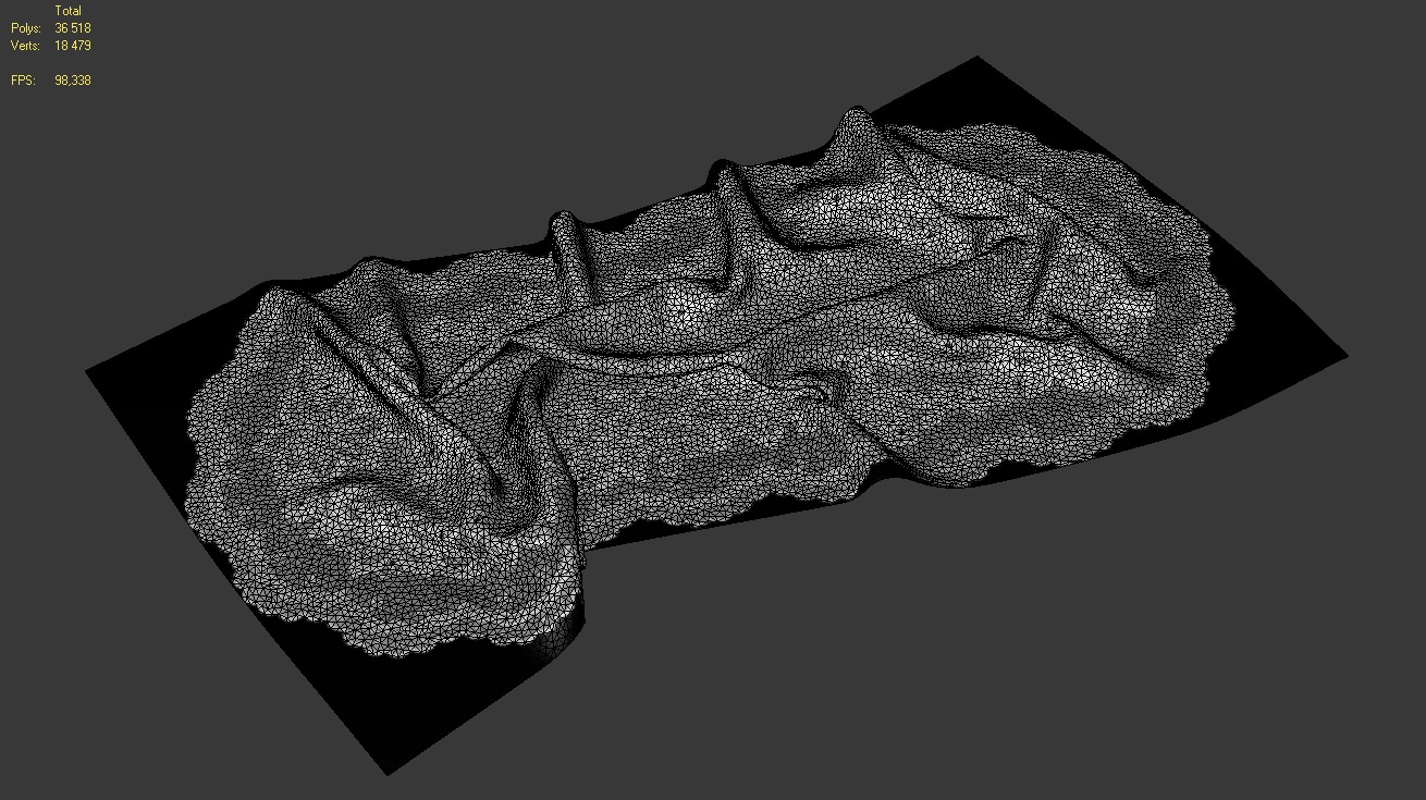 3d model lace doily set 8 items 3D model_8