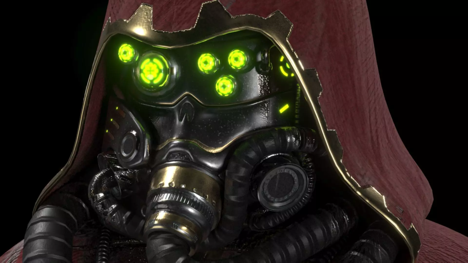 Adeptus Mechanicus Head Free 3D model_0