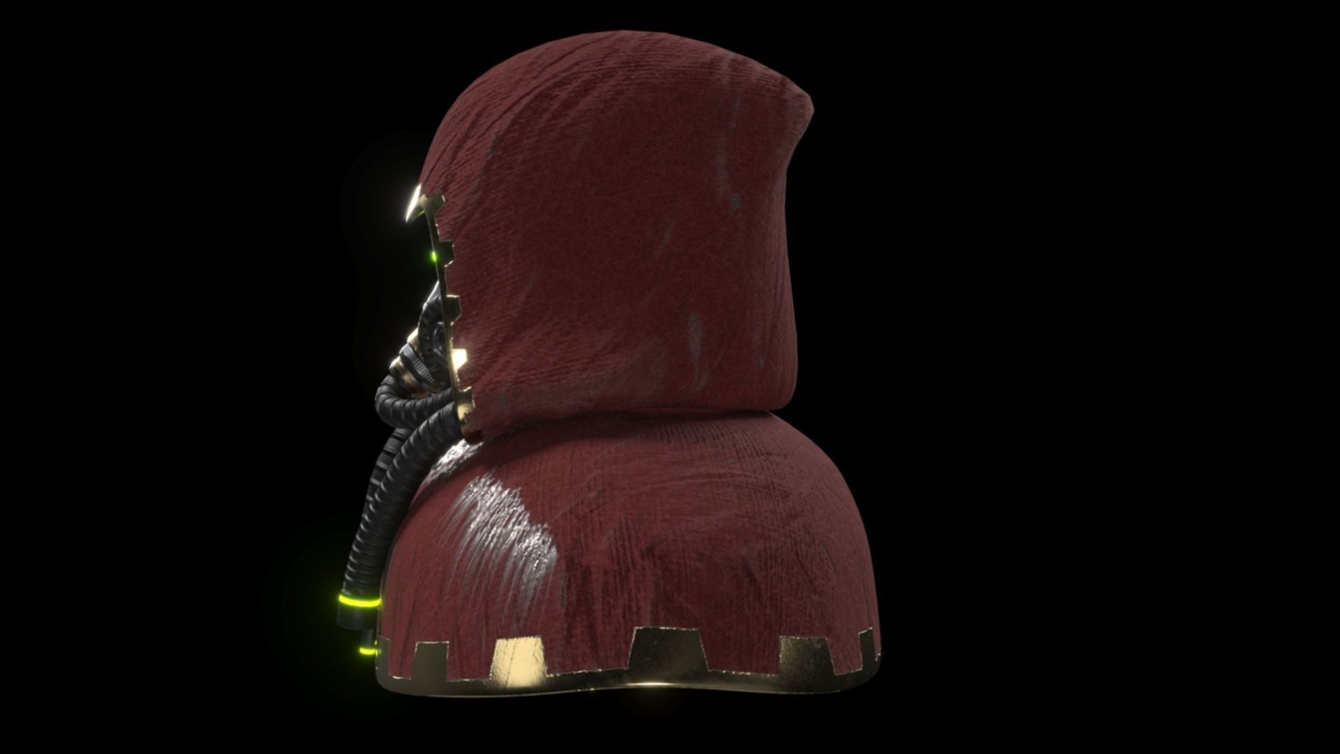 Adeptus Mechanicus Head Free 3D model_15