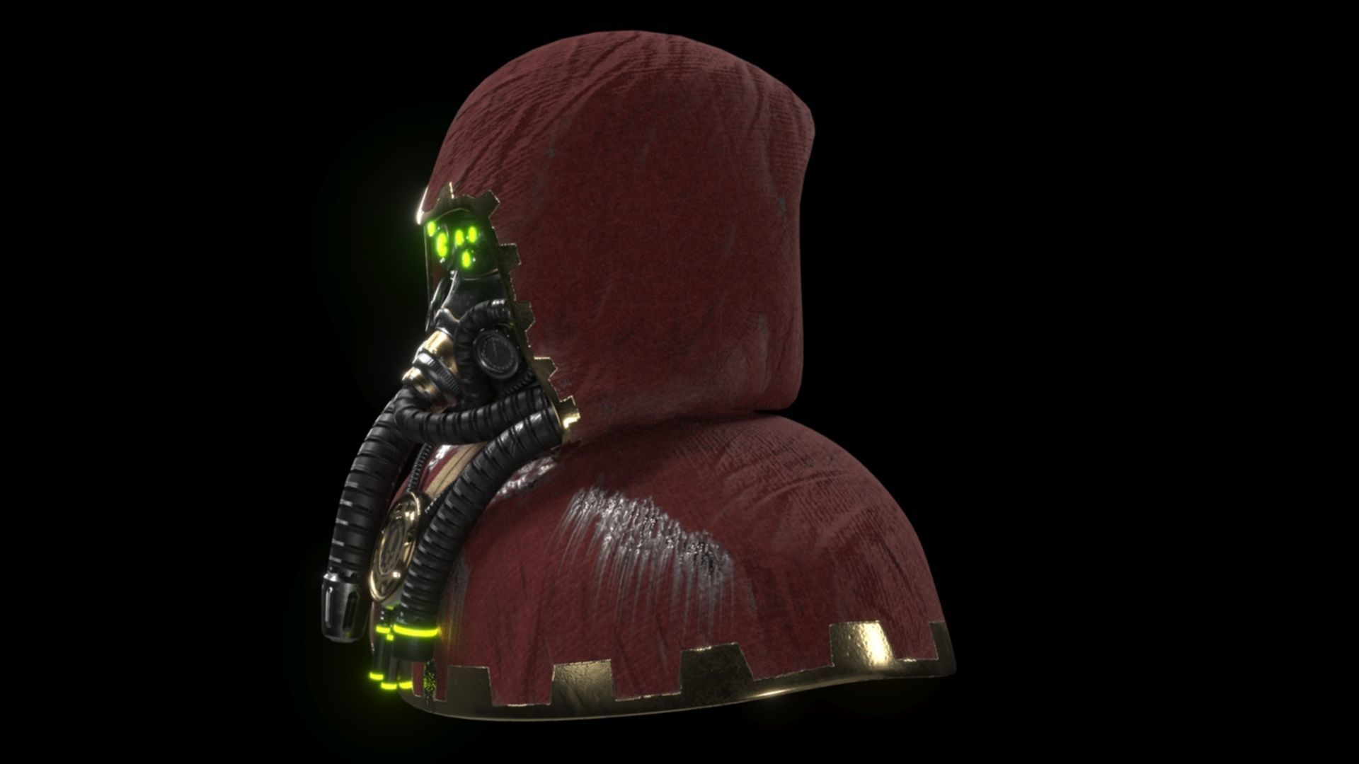 Adeptus Mechanicus Head Free 3D model_16