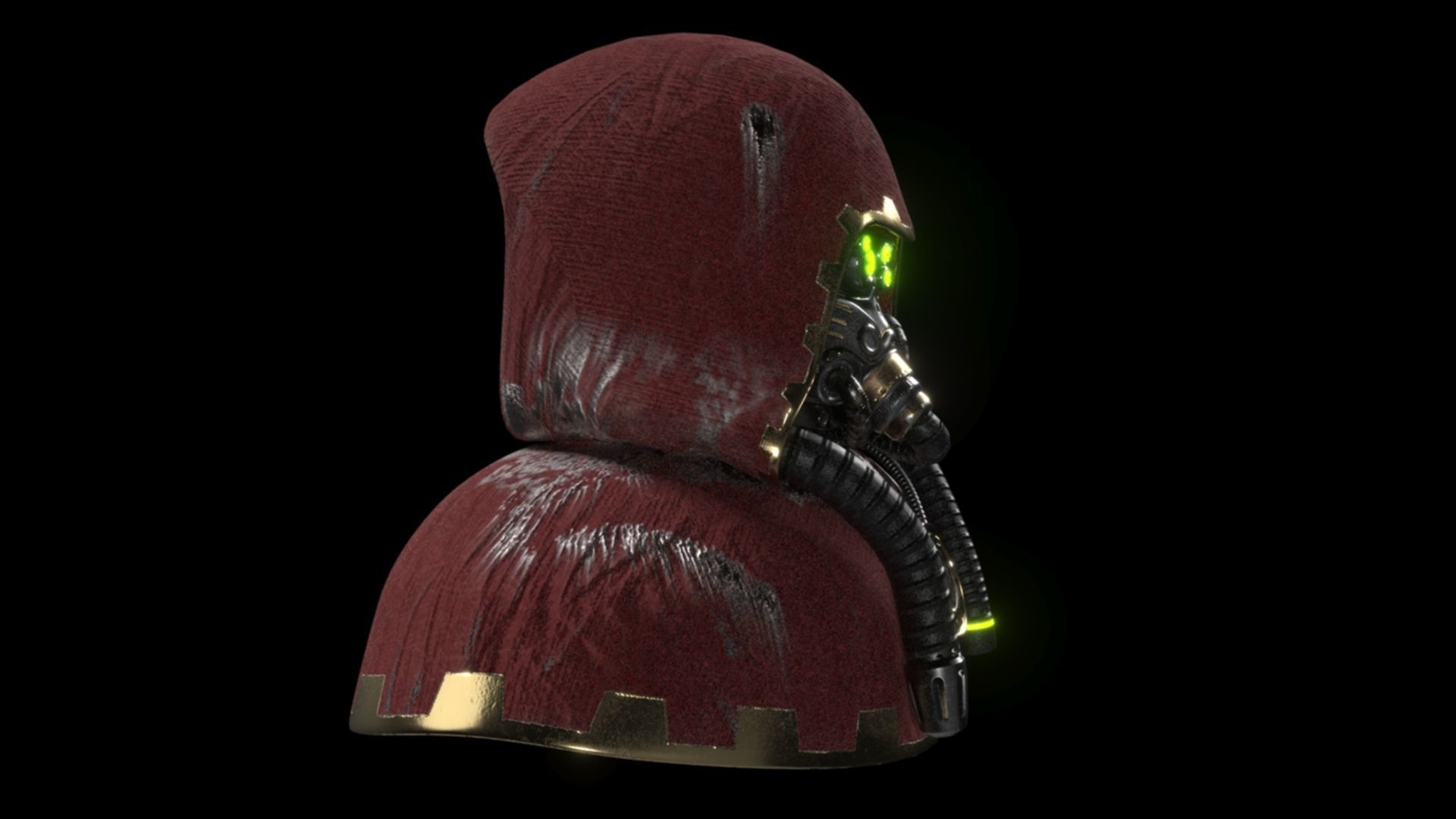 Adeptus Mechanicus Head Free 3D model_6