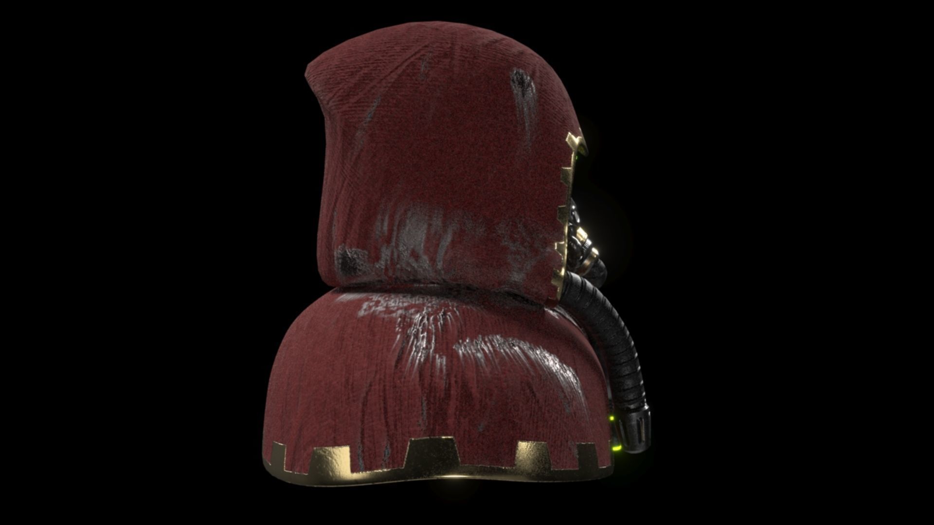 Adeptus Mechanicus Head Free 3D model_7