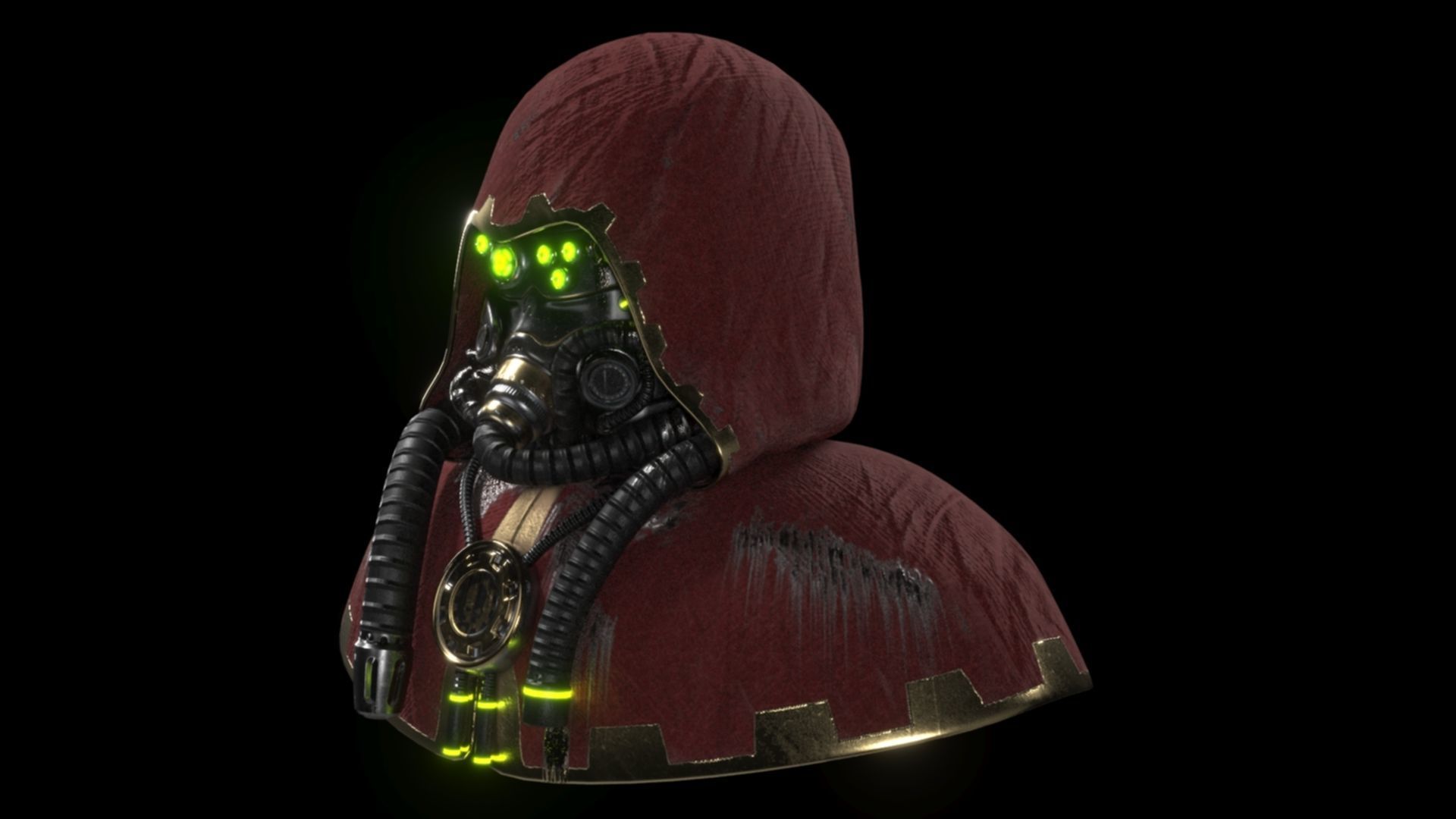 Adeptus Mechanicus Head Free 3D model_17
