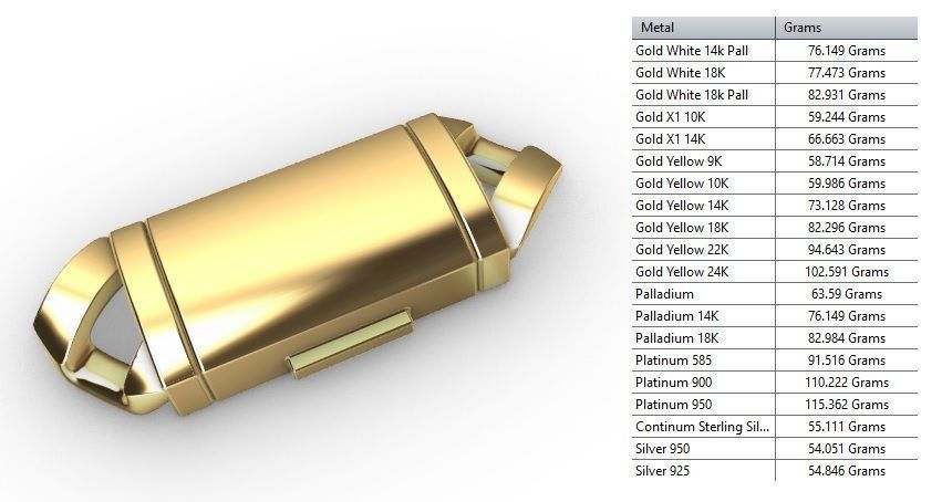 18 MM CUBAN SQUARE LINK CHAIN 500 GR 20 INCH 14K 3D print model_8