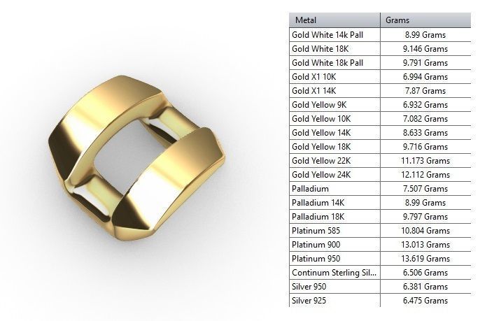 18 MM CUBAN SQUARE LINK CHAIN 500 GR 20 INCH 14K 3D print model_9