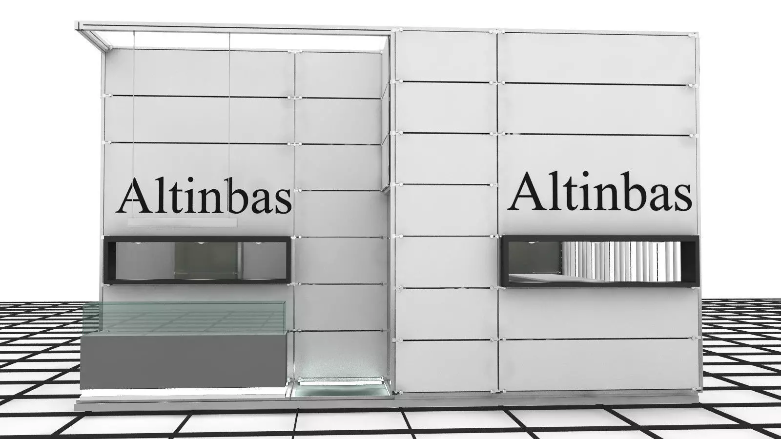 Altinbas Exhibition Stand Design 3D model_0