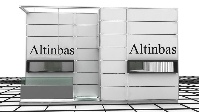 Altinbas Exhibition Stand Design 3D model