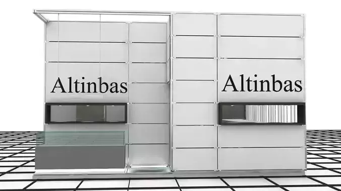 Altinbas Exhibition Stand Design 3D model