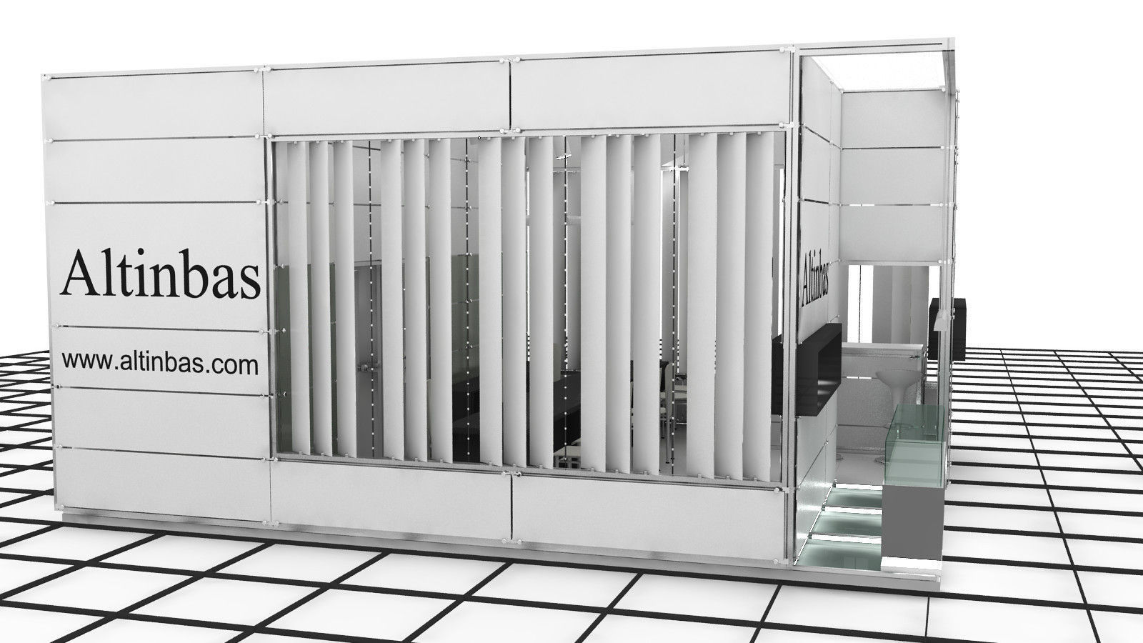 Altinbas Exhibition Stand Design 3D model_4