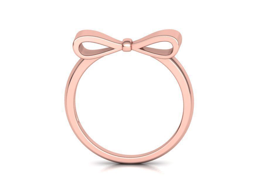 Bow Knot Fashion ring printable 3dmodel 3D print model_18