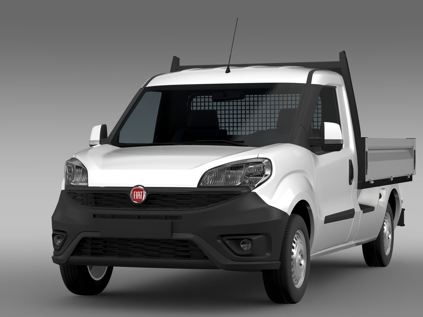 Fiat Doblo Work Up 263 2017 3D model_1