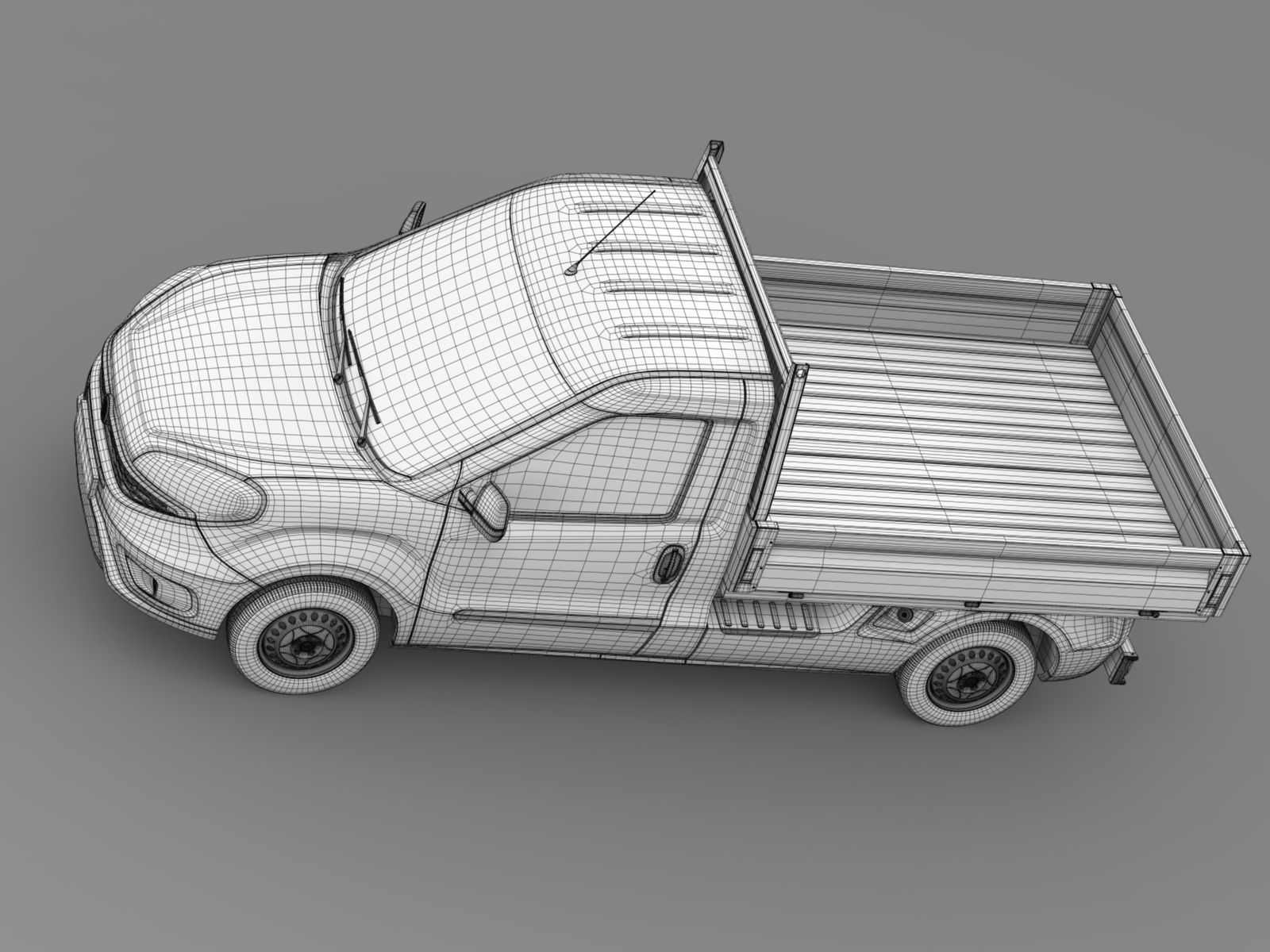 Fiat Doblo Work Up 263 2017 3D model_18