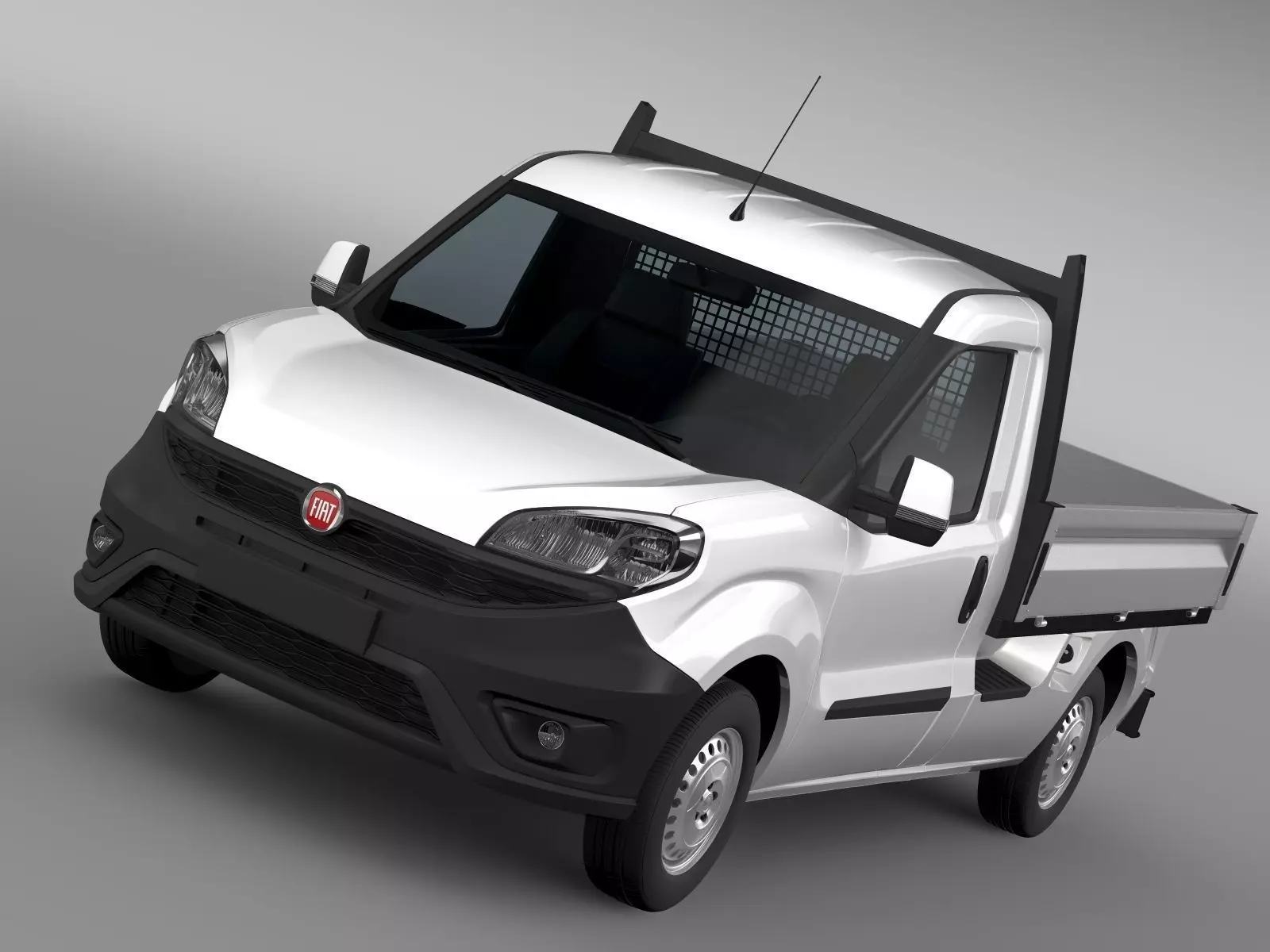 Fiat Doblo Work Up 263 2017 3D model_0