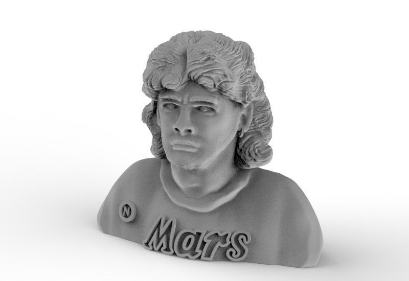 Diego Armando Maradona 3D model_1